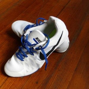 Men's size 6.5 Spike Nike Zoom Rival M8 - White